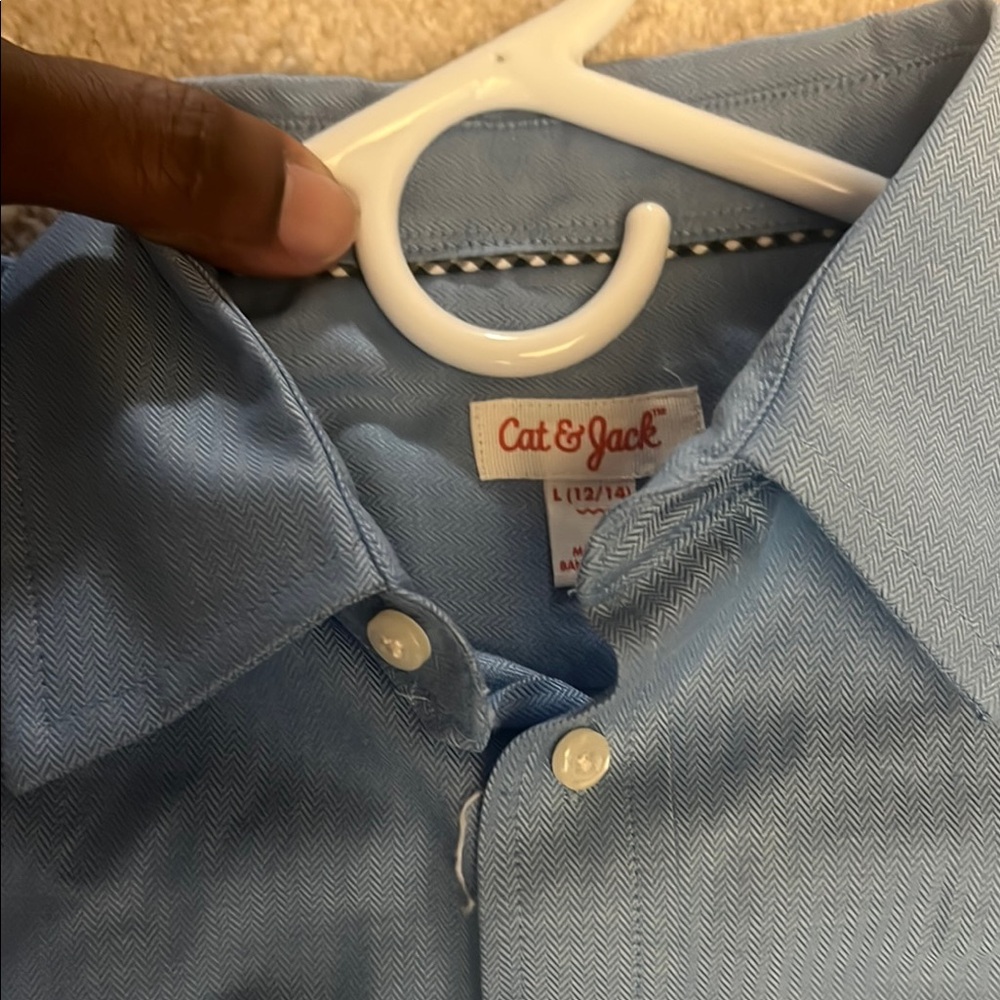 Cat & Jack Kids Blue Shirt